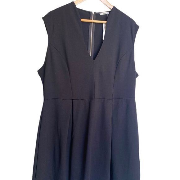 Soprano Fit and Flair Dress Black Size 3X NWT - Picture 2 of 5